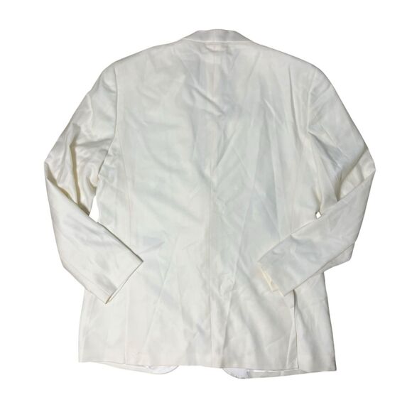 J Crew Dinner Jacket Mens 46L Off White Ludlow Slim Fit Italian Wool A7132 *Read - Picture 15 of 16